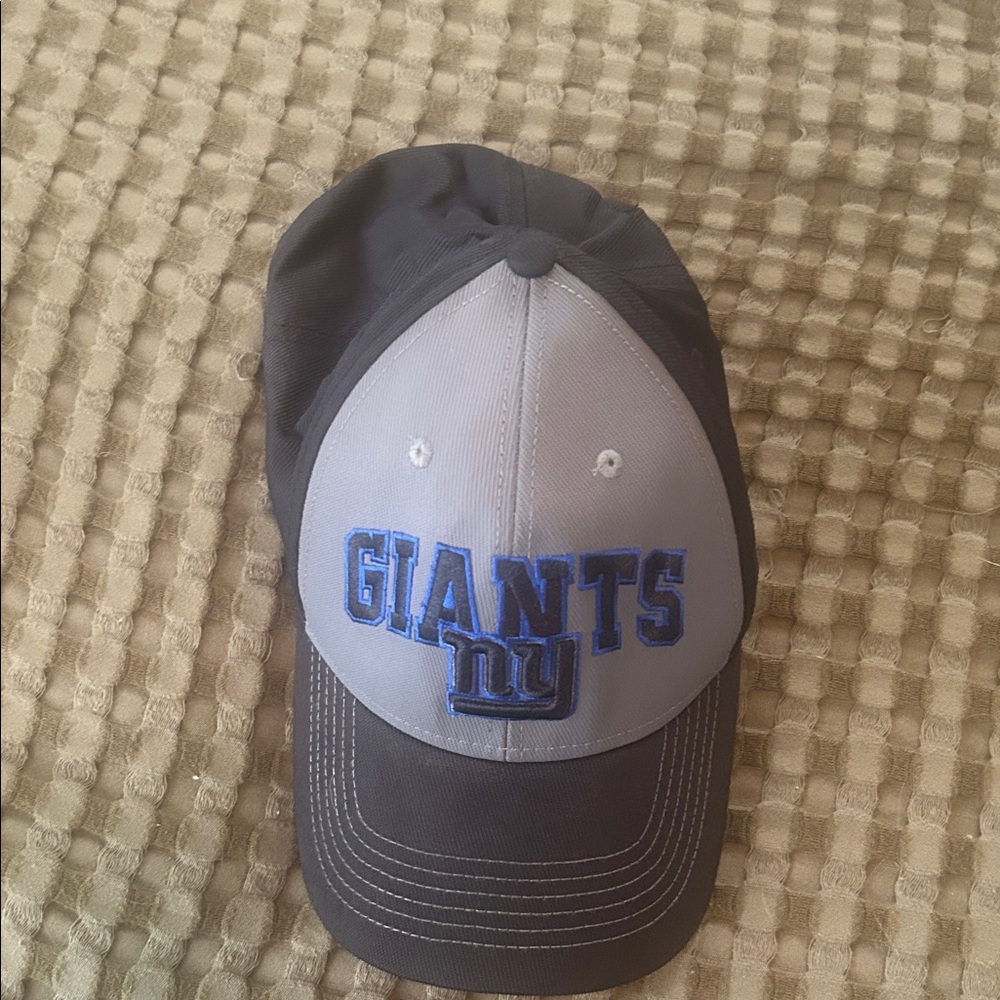 Gray and Blue Giants Cap